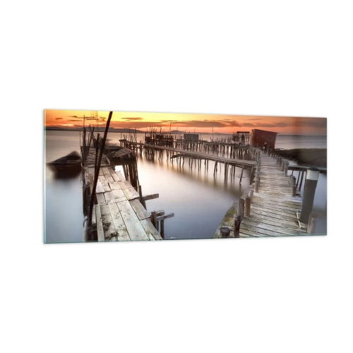 Üveg kép - Hiteles, nem turistabábu - 100x40 cm