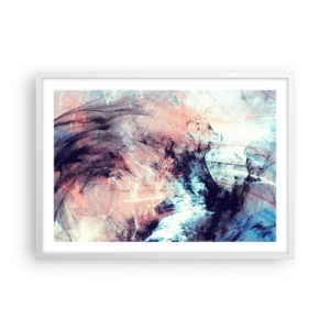 Poszter fekete keretben - Érezd a szelet - 70x50 cm