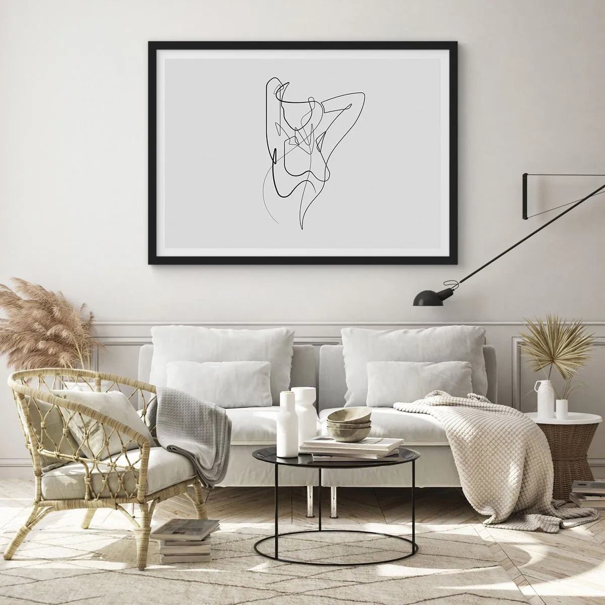Poszter fehér keretben - Milyen vagy igazán…. - 70x50 cm