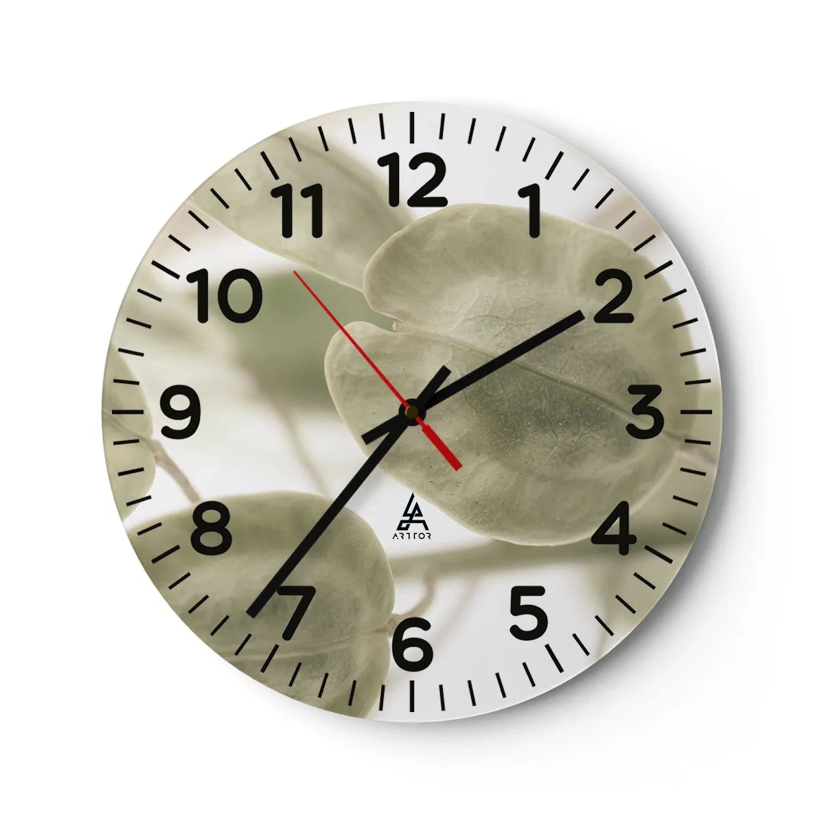 Falióra, Óra - Kezdetben levelek voltak... - 30x30 cm