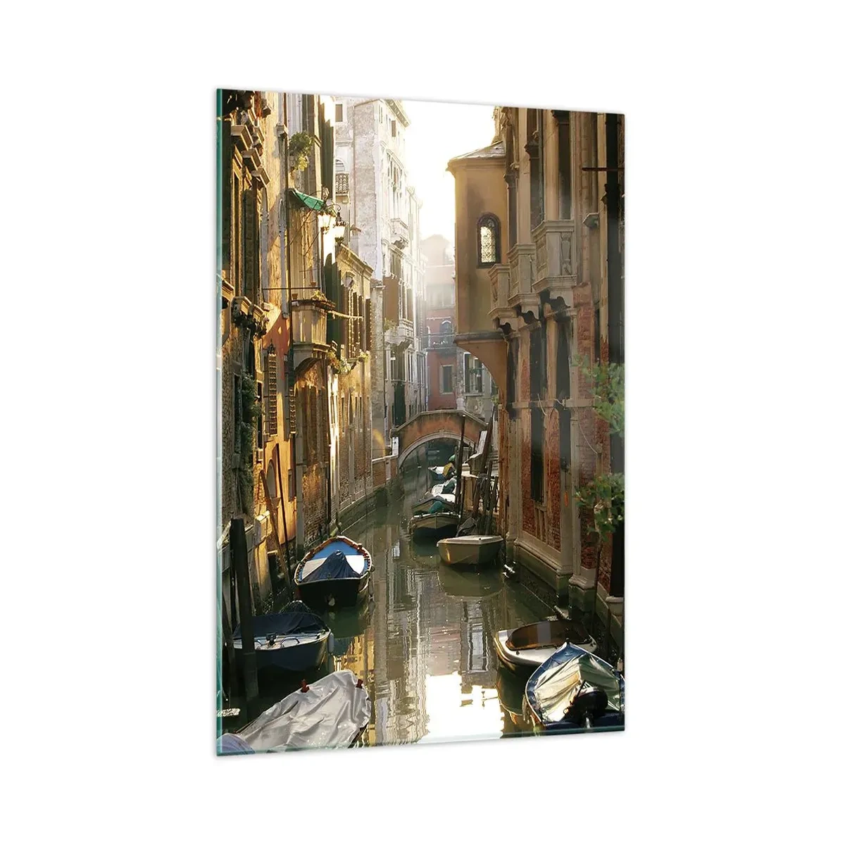 Üveg kép - Egy velencei sikátorban - 80x120 cm