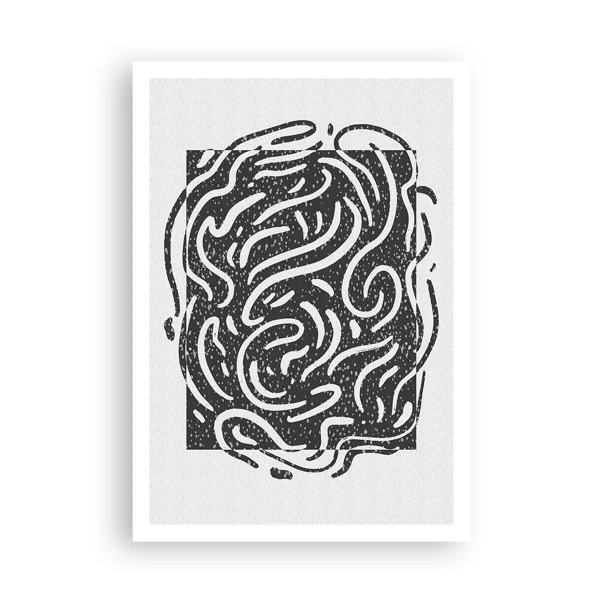 Poszter - Absztrakció: örömtánc - 70x100 cm