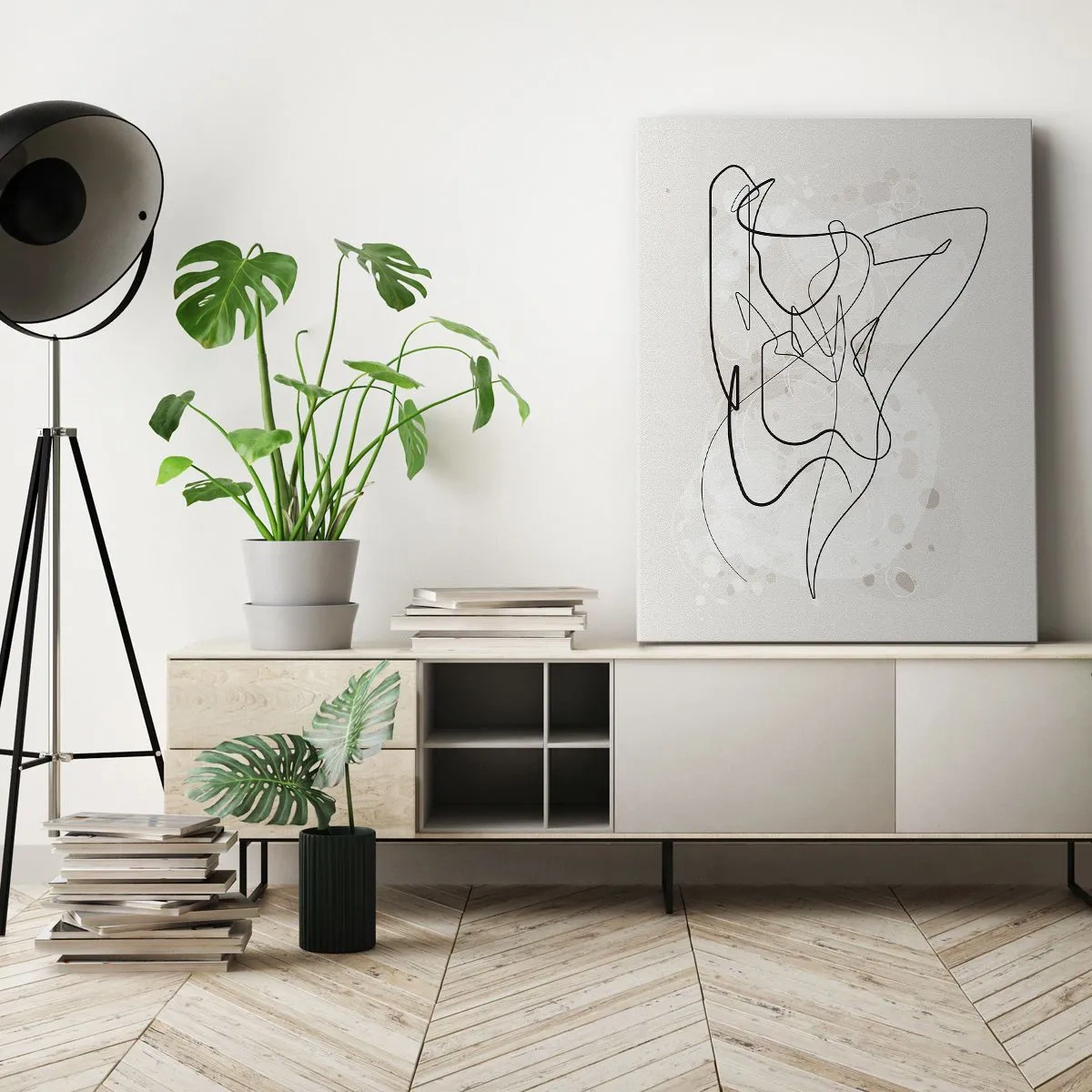 Vászonkép - A csábítás művészete - 50x70 cm
