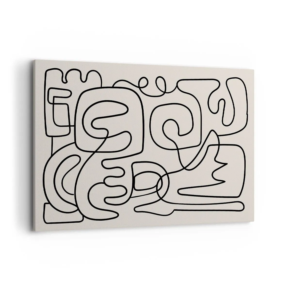 Vászonkép - A nyomonkövetésben - 100x70 cm