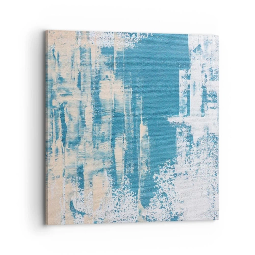 Vászonkép - Jégcsapon keresztül - 70x70 cm