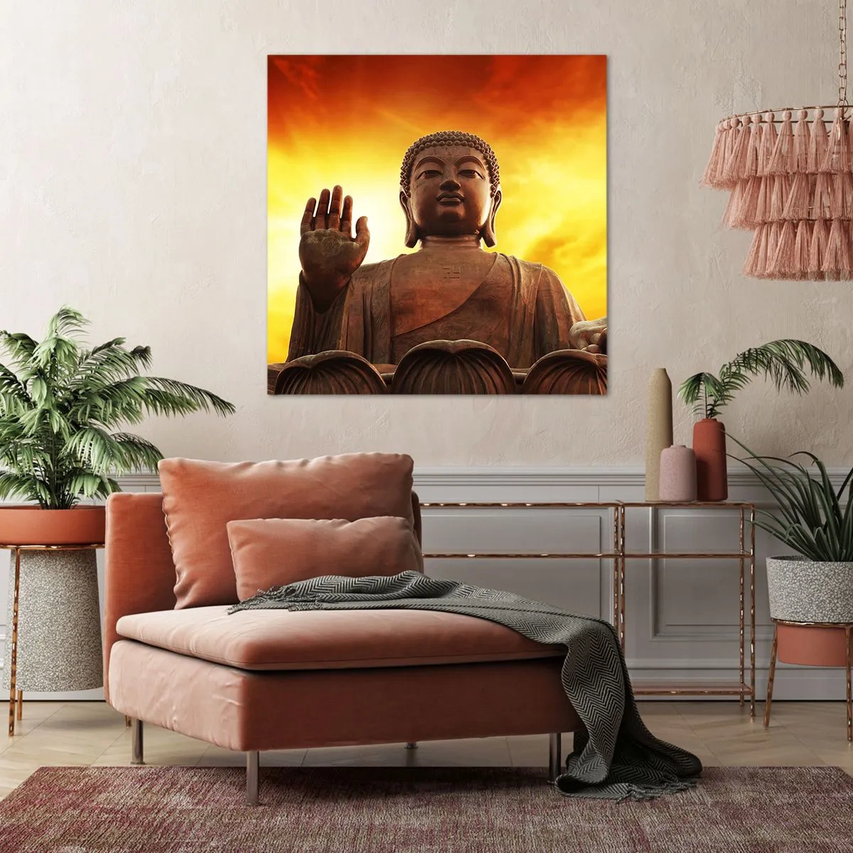 Vászonkép - A világ békéje - 40x40 cm