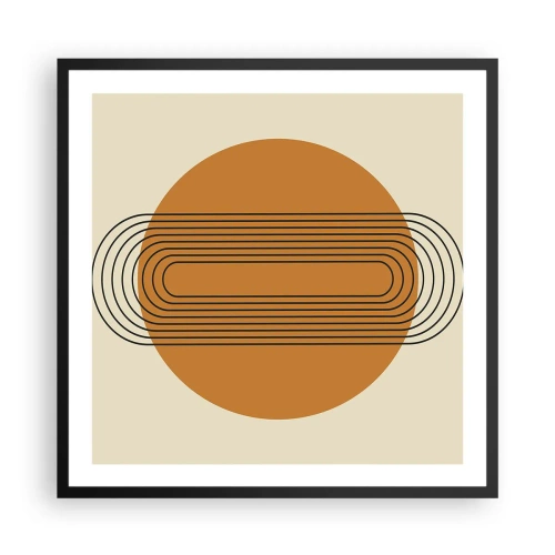 Poszter fehér keretben - Tökéletes terv - 60x60 cm