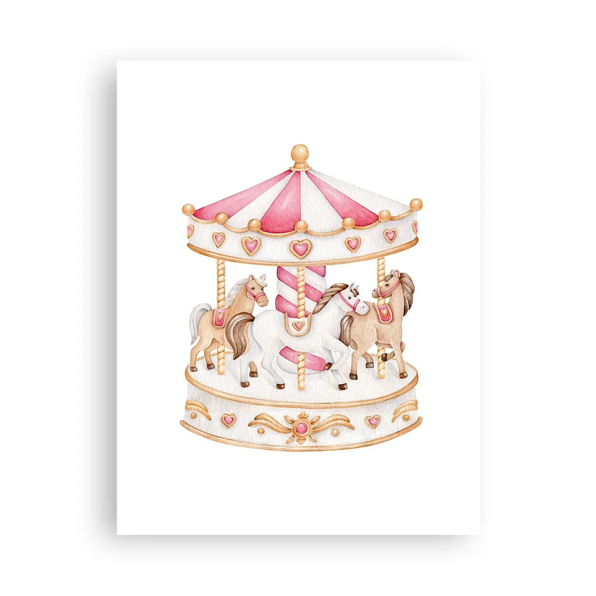 Poszter - A gyermekkor édes világa - 30x40 cm