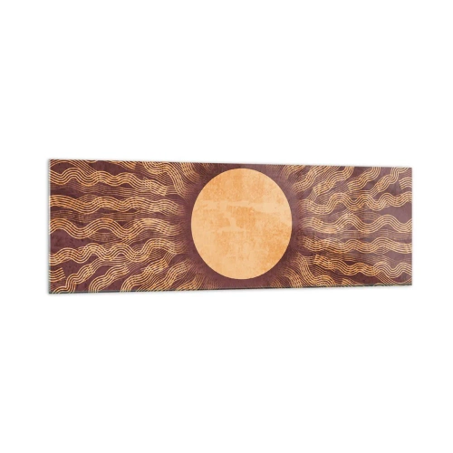 Üveg kép - A nap ikonja - 160x50 cm