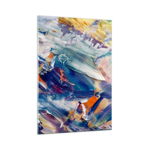 Üveg kép - Színkavalkád - 50x70 cm