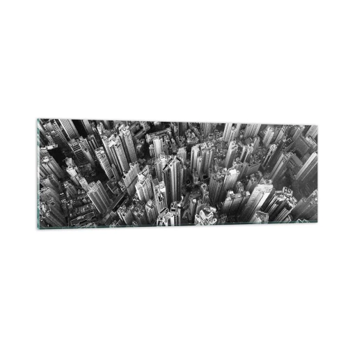 Üveg kép - Továbbra is feljebb és feljebb - 90x30 cm