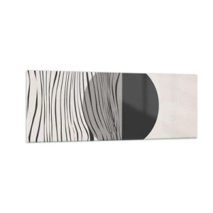 Üveg kép - A feles kompozíciója - 140x50 cm