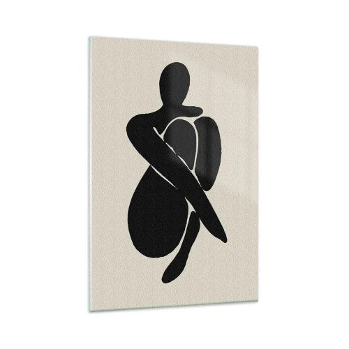 Üveg kép - A saját ölelésemben - 80x120 cm