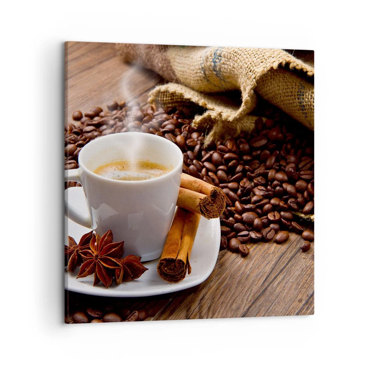 Vászonkép - Fűszeres íz és illat - 50x50 cm