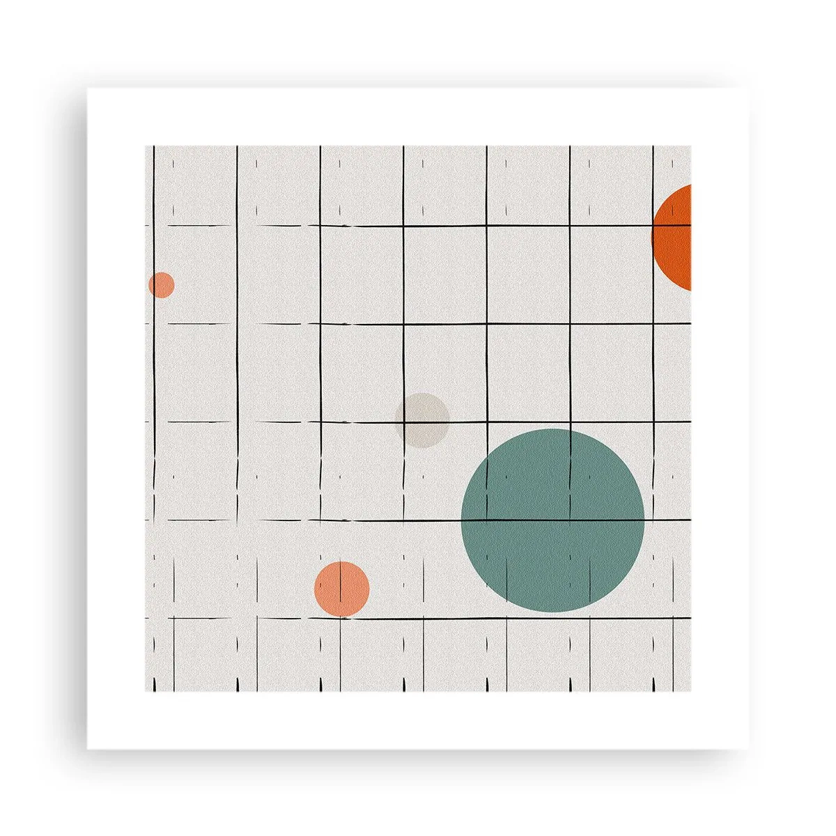 Poszter - Csapdába esve. Mi vagy ők? - 40x40 cm