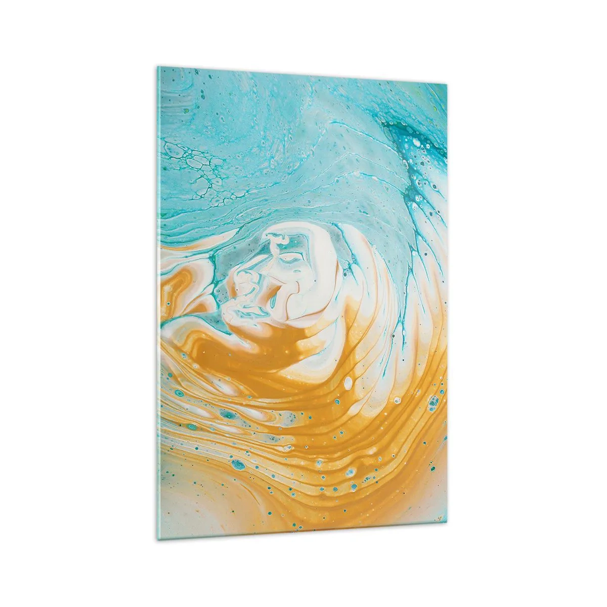 Üveg kép - Pasztell örvény - 70x100 cm