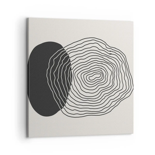 Vászonkép - Létezés és rángatózás - 60x60 cm