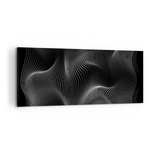 Vászonkép - A fény tánca a térben - 100x40 cm