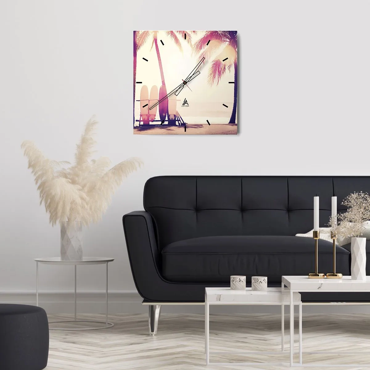 Falióra, Óra - Ez  remek nap lesz  - 30x30 cm