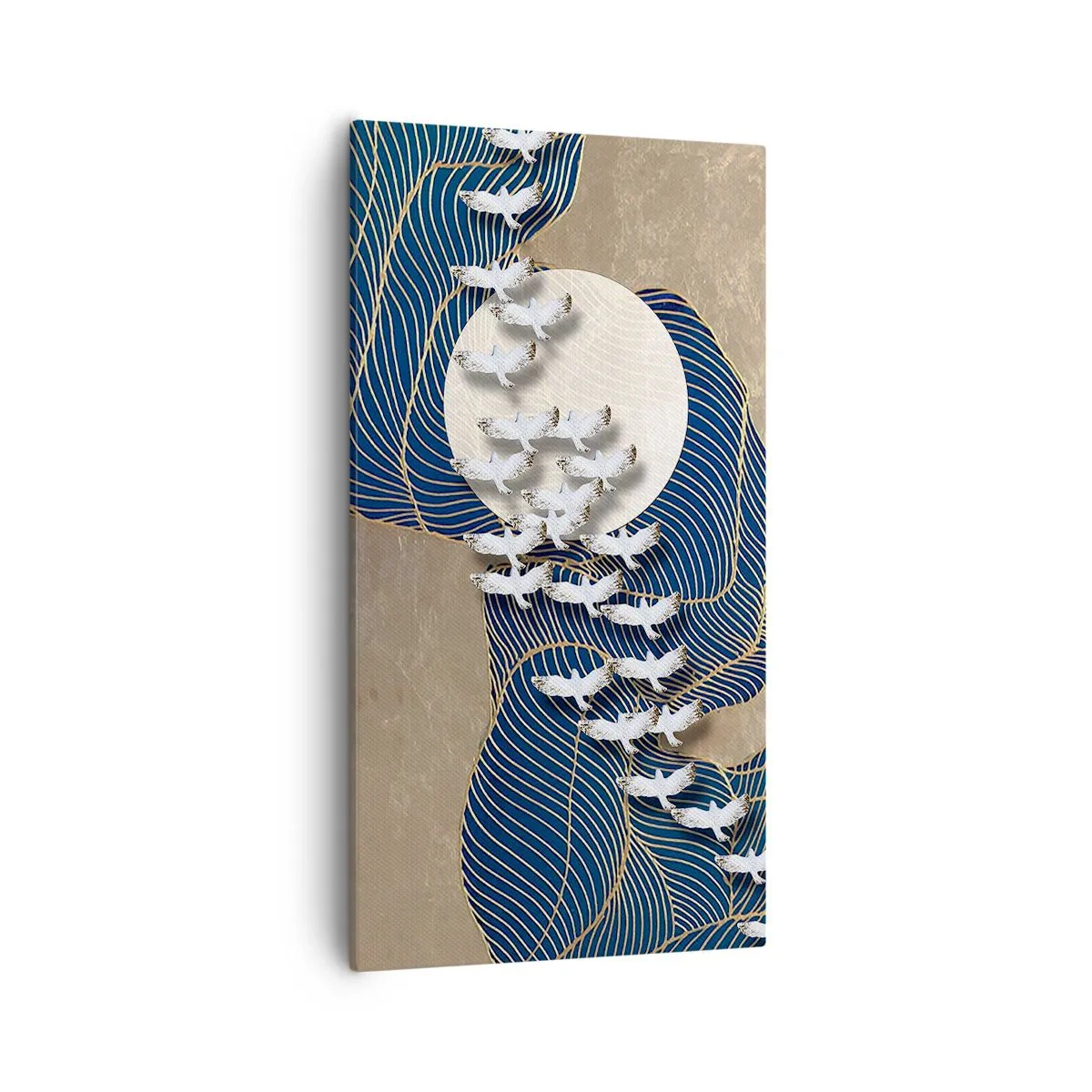 Vászonkép - Szabadság, vándorlás, közösség - 55x100 cm