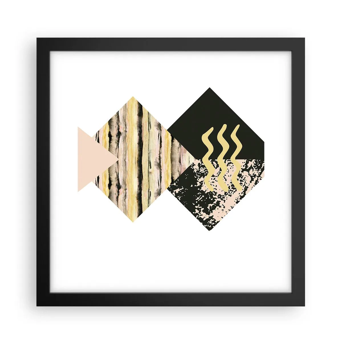 Poszter fehér keretben - Nem olyan egyszerű - 30x30 cm