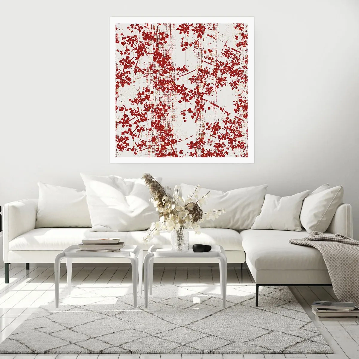 Poszter - Mint egy régi perkál - 60x60 cm