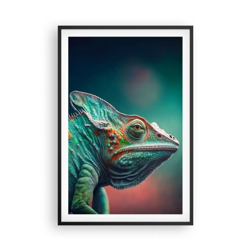 Poszter fehér keretben - Látsz engem? Nem jó... - 61x91 cm