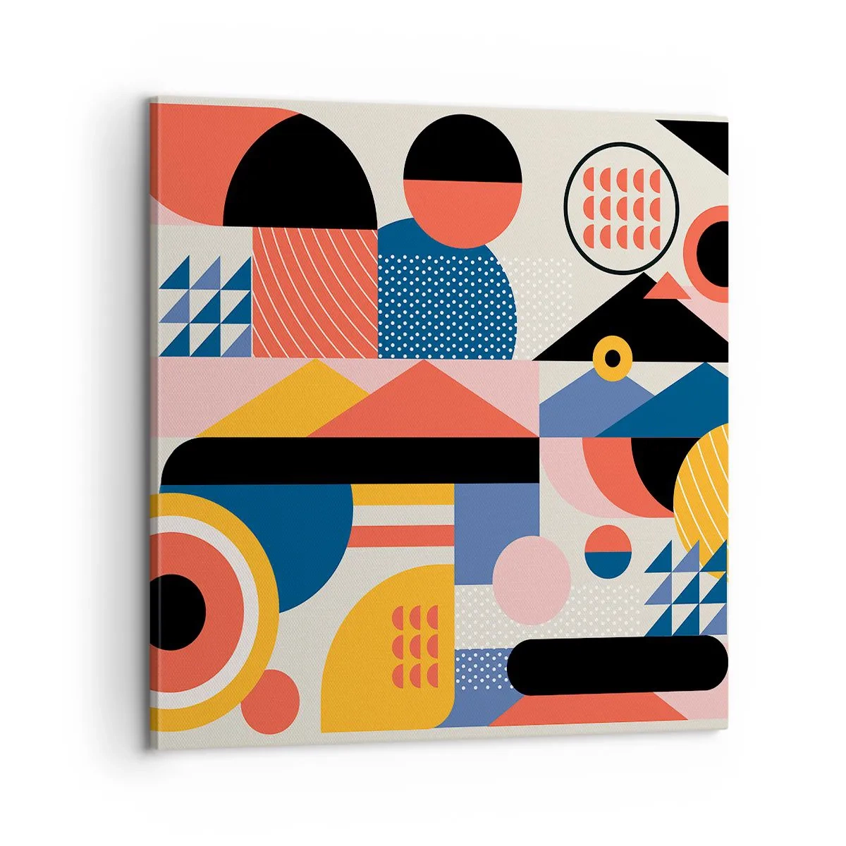 Vászonkép - Összetétel: játszadozzunk - 60x60 cm