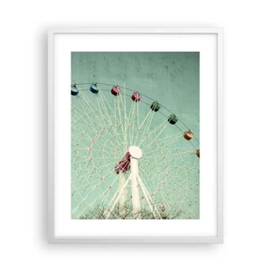 Poszter fekete keretben - Gyere játszani - 40x50 cm