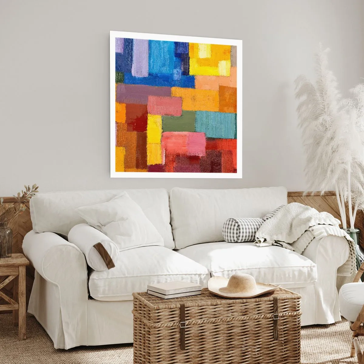 Poszter - Mindegyik más, mindegyik színes - 60x60 cm