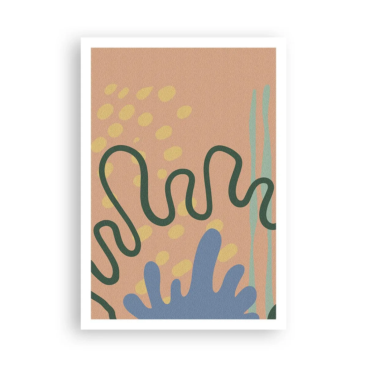 Poszter - Absztrakció: a természet sokszínűsége - 70x100 cm