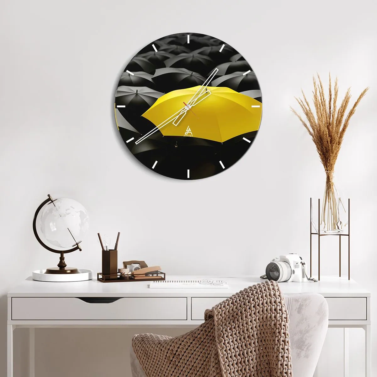 Falióra, Óra - Viszlát bánat - 40x40 cm