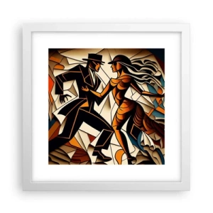 Poszter fekete keretben - Szenvedély és hév tánca - 30x30 cm