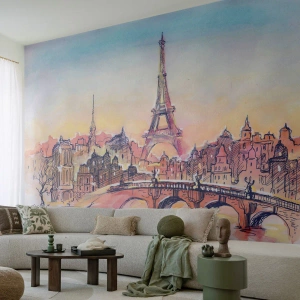 Egyedi tapéta Standard Eco - Az egyetlen ilyen város a világon - Város, Eiffel-torony, Párizs