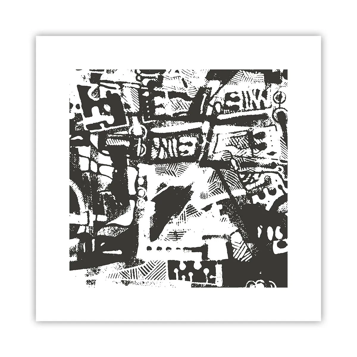 Poszter - Rend vagy káosz? - 30x30 cm