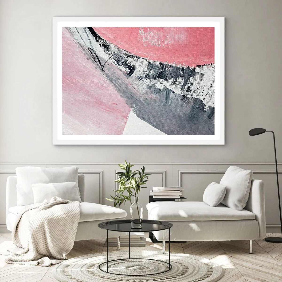 Poszter fekete keretben - Hozzáillő kompozíció - 70x50 cm