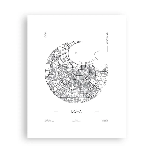 Poszter - Doha anatómiája - 40x50 cm