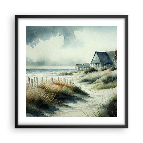 Poszter fehér keretben - Távol a nyüzsgéstől  - 50x50 cm