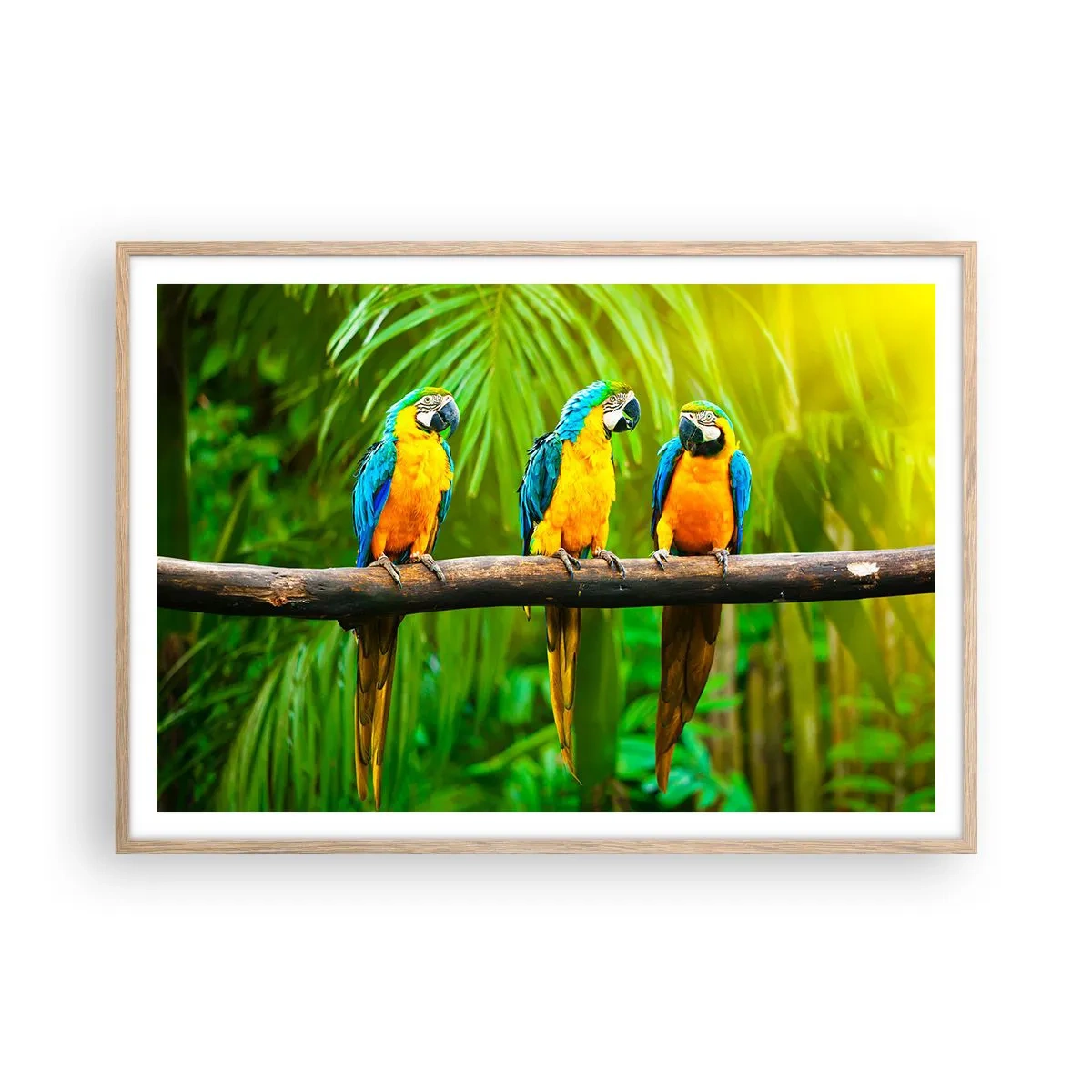 Poszter világos tölgy keretben - És hallottad, hogy ő…? - 100x70 cm