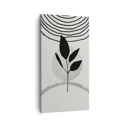 Vászonkép - Kompozíció: a természet rituáléi - 55x100 cm