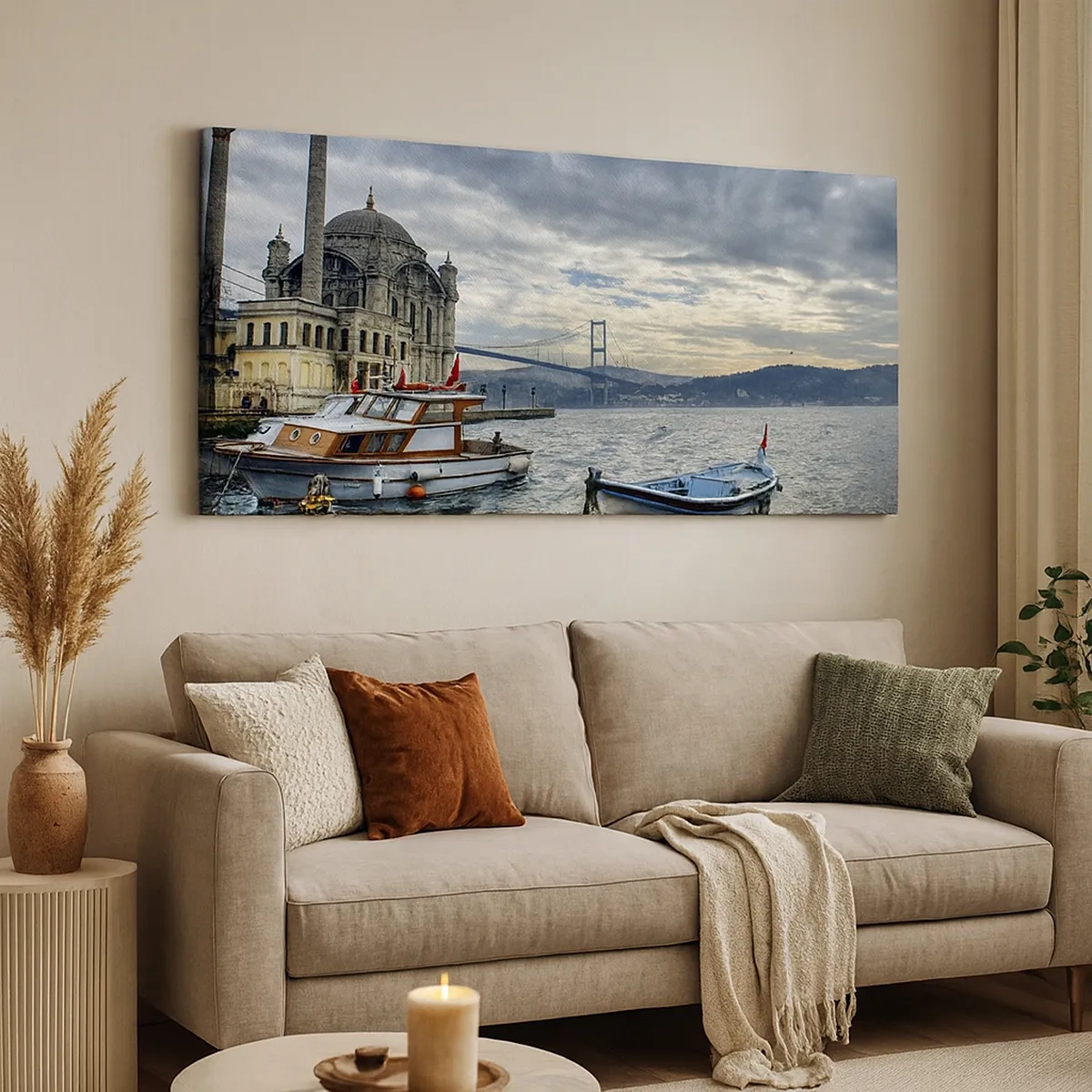 Vászonkép - A világok határán - 30x30 cm