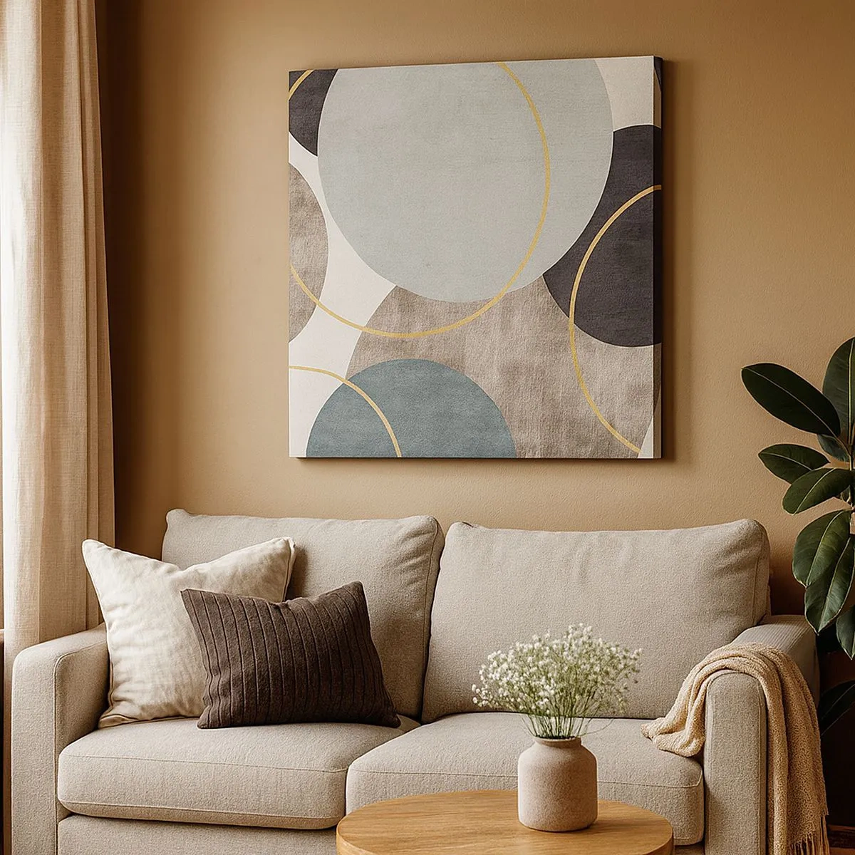 Vászonkép - Kerékről kerékre - 30x30 cm