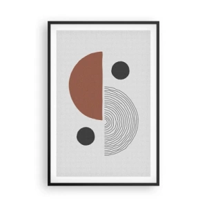 Poszter fehér keretben - A kerék tökéletessége - 61x91 cm