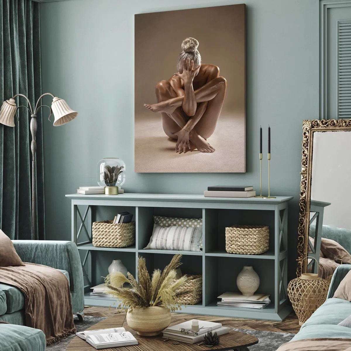 Vászonkép - A test és a lélek egysége - 70x100 cm