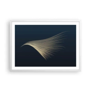 Poszter fekete keretben - Mint egy angyal haja - 70x50 cm
