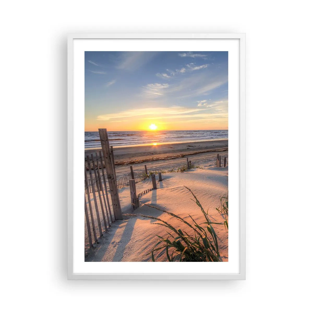 Poszter fekete keretben - A szél ragyogása és árnyéka - 50x70 cm