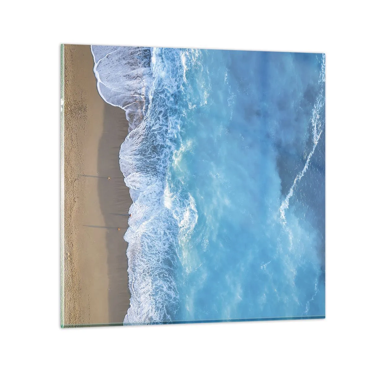 Üveg kép - A kék ereje - 70x70 cm