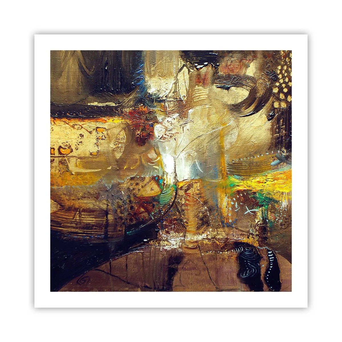 Poszter - Hideg, melegebb,meleg - 60x60 cm