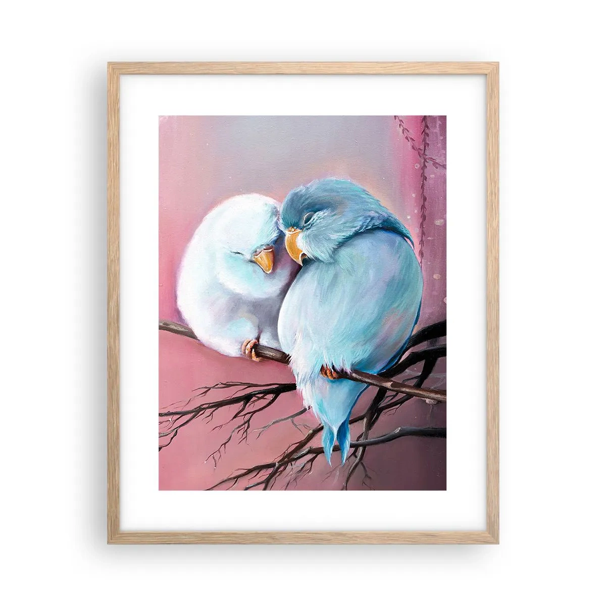 Poszter világos tölgy keretben - Mit tehetnénk hozzá?... - 40x50 cm
