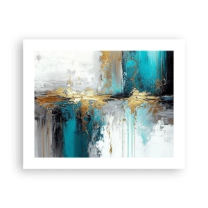 Poszter - Minden áramlik - 50x40 cm